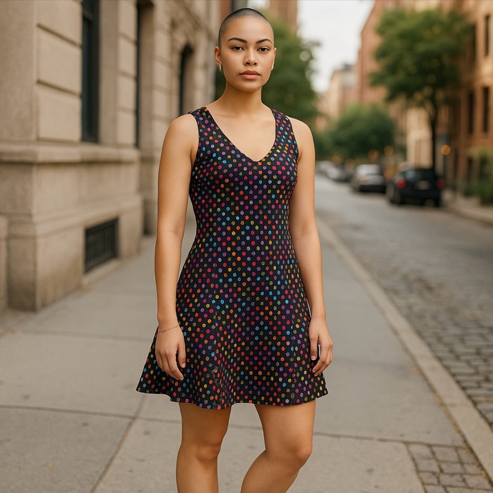 Trina Turk Floral Multi Colored MINI  17 P2P 34L
Pink 
Purple
Yellow
Overlay